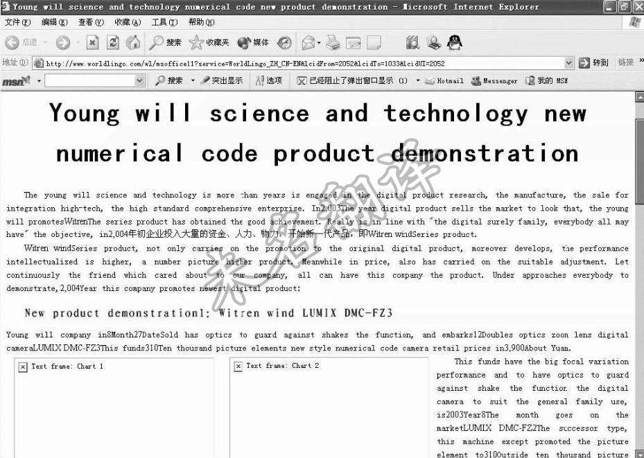 文档翻译的几点要求