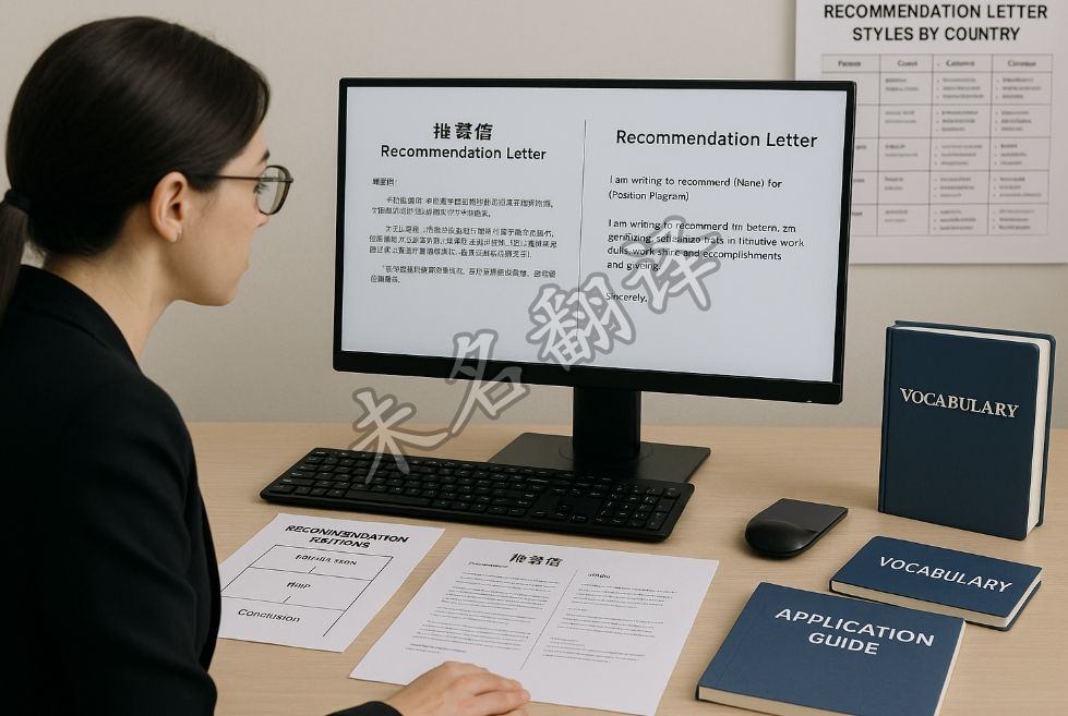 推荐信翻译不仅要准确更要保留说服力