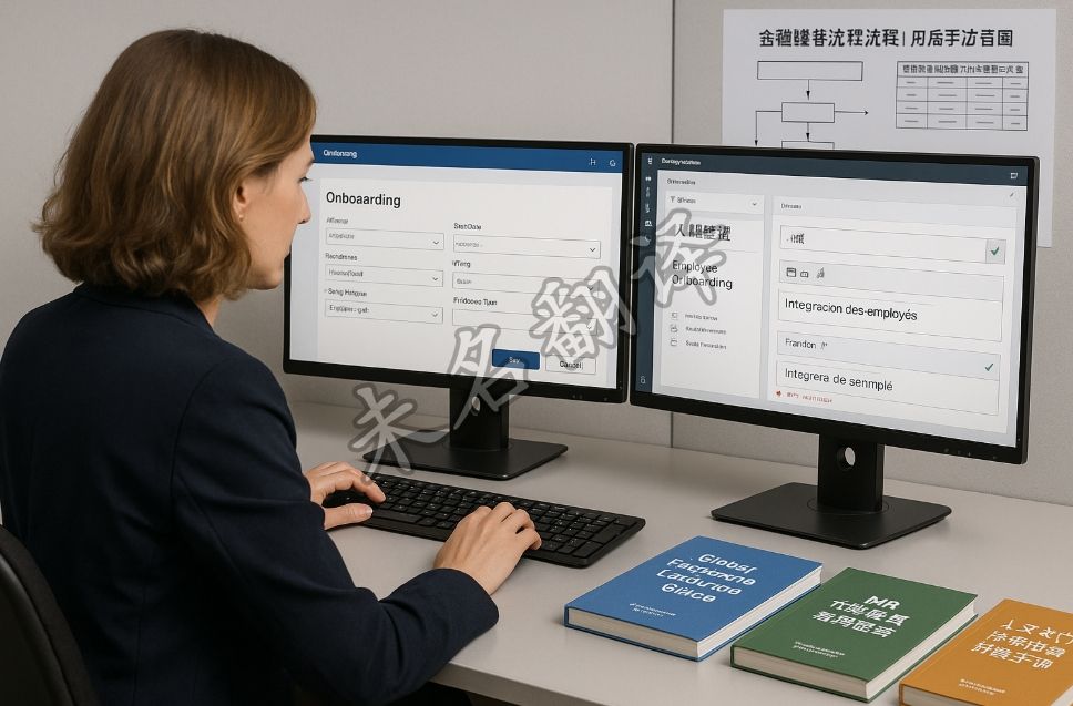 兼顾术语、体验与表达的人力资源软件界面翻译