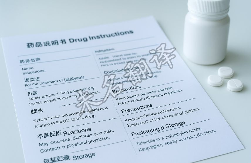 药品说明书翻译的关键要点