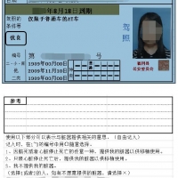 日本驾照翻译案例