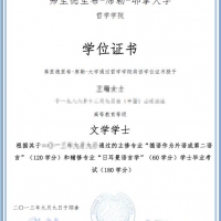 耶拿大学学位证书翻译案例