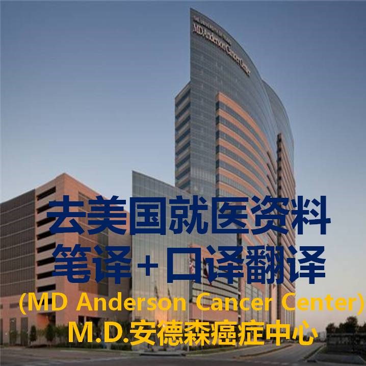 去美国安德森医院看病需要翻译哪些材料