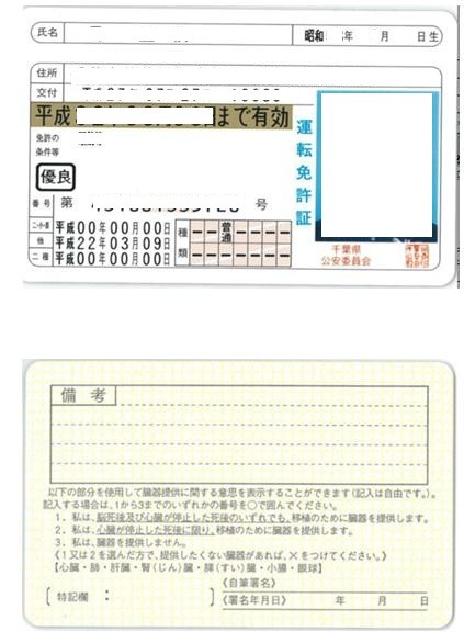 日本驾照翻译