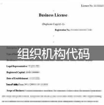 西班牙移民组织机构代码证翻译
