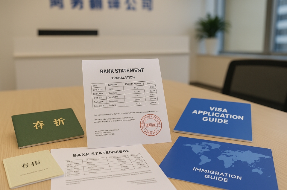 移民时别忘了这项材料翻译：银行流水翻得准，签证官才放心