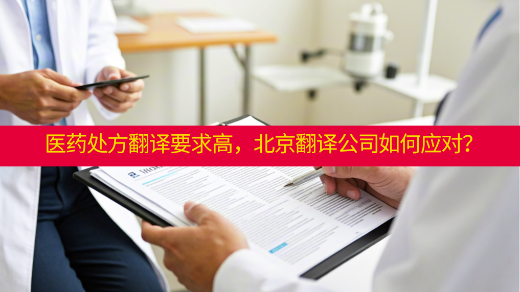 医药处方翻译要求高，北京翻译公司如何应对？未名翻译
