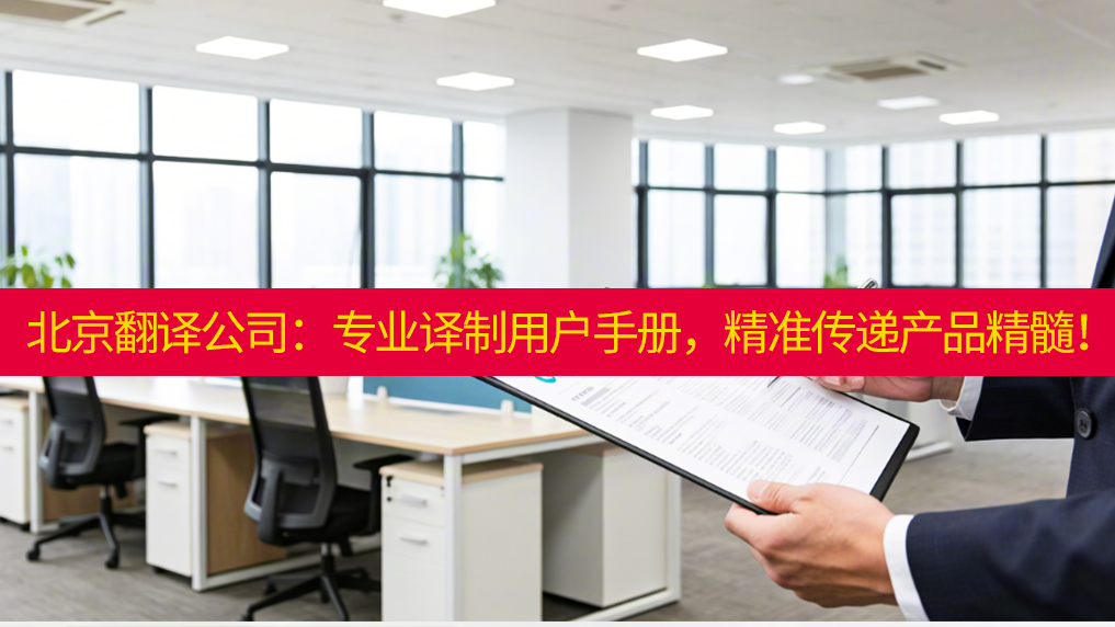 北京翻译公司：专业用户手册翻译，精准传递产品信息！未名翻译