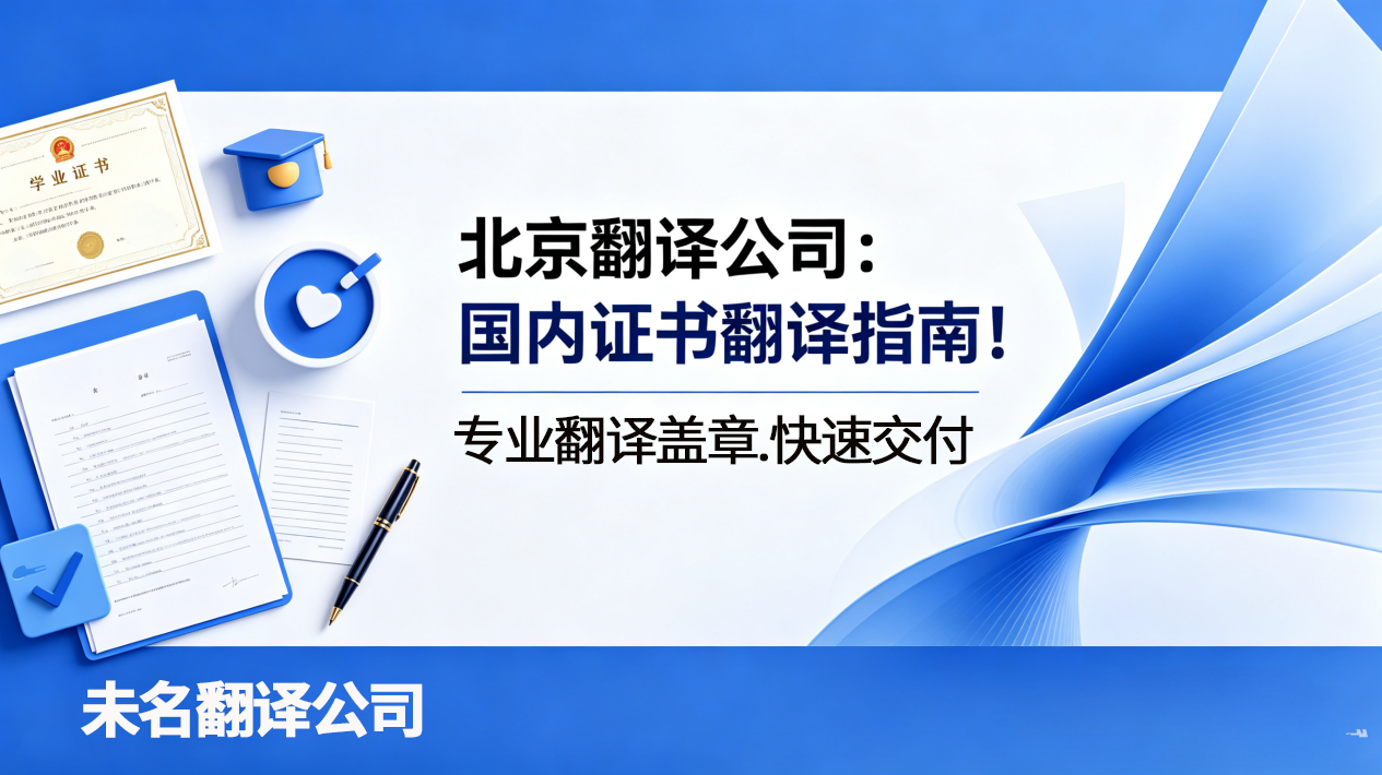 翻译公司：四六级/教师资格证等国内证书翻译指南！未名翻译