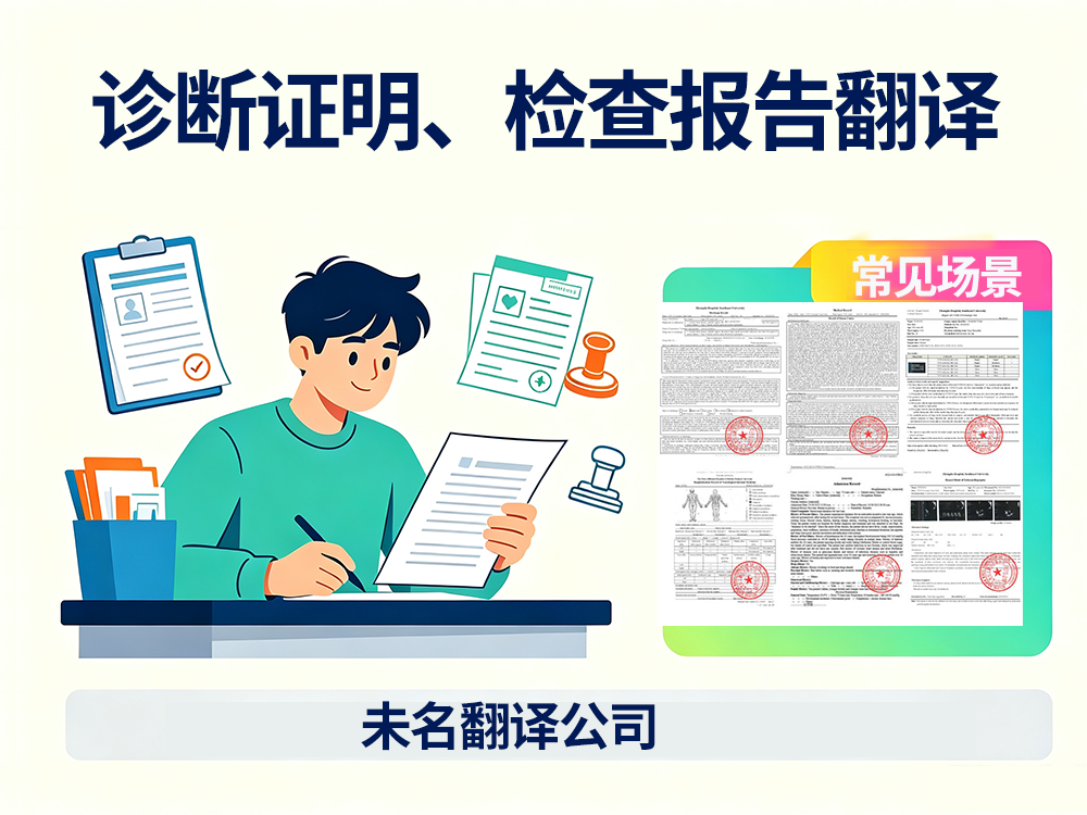 医疗材料翻译指南，北京翻译公司教你搞定诊断证明、检查报告！