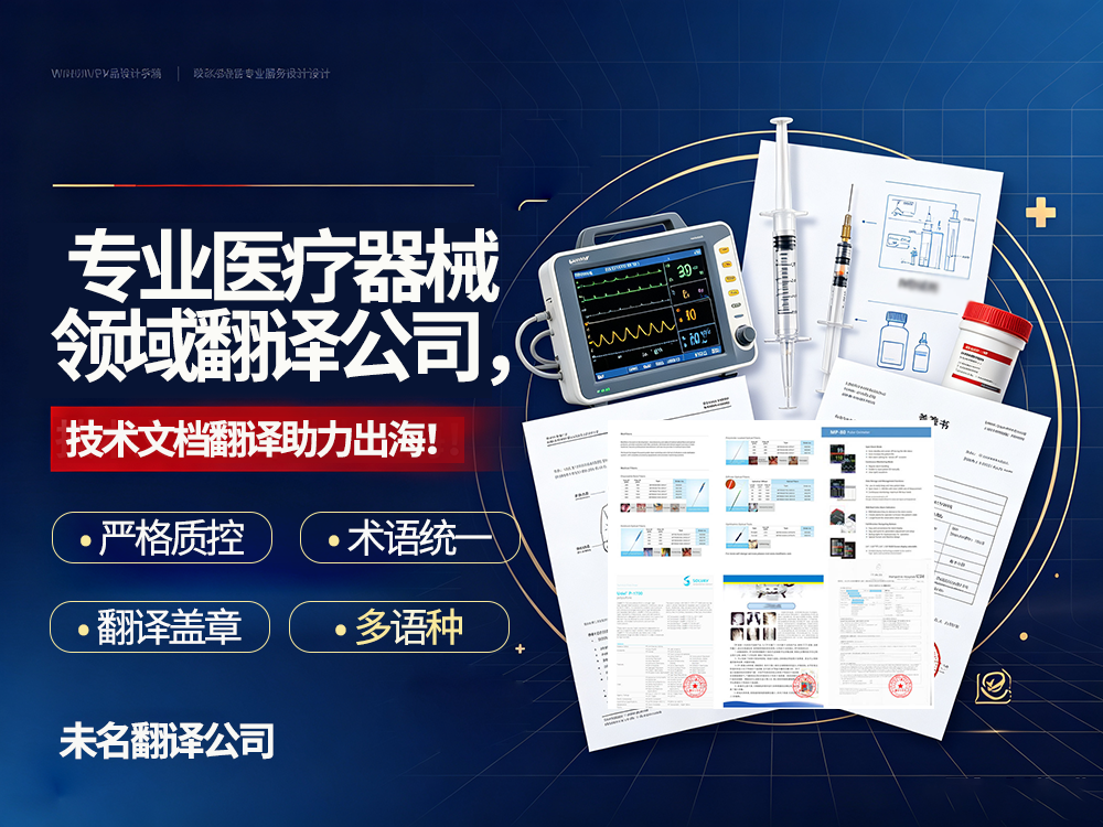 深耕医疗器械领域翻译公司，技术文档翻译助力出海！未名翻译
