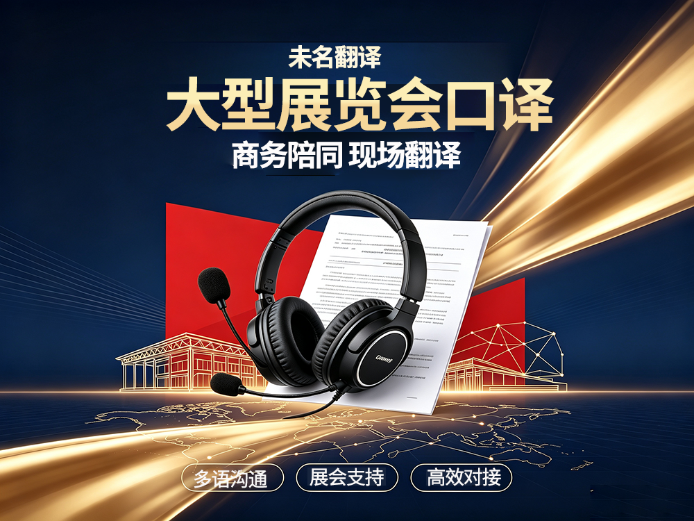 北京翻译机构世博会口译翻译，大型展览陪同口译翻译！未名翻译