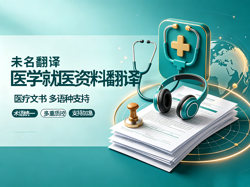 就医资料、医疗文书翻译，北京翻译公司支持多语种转换！