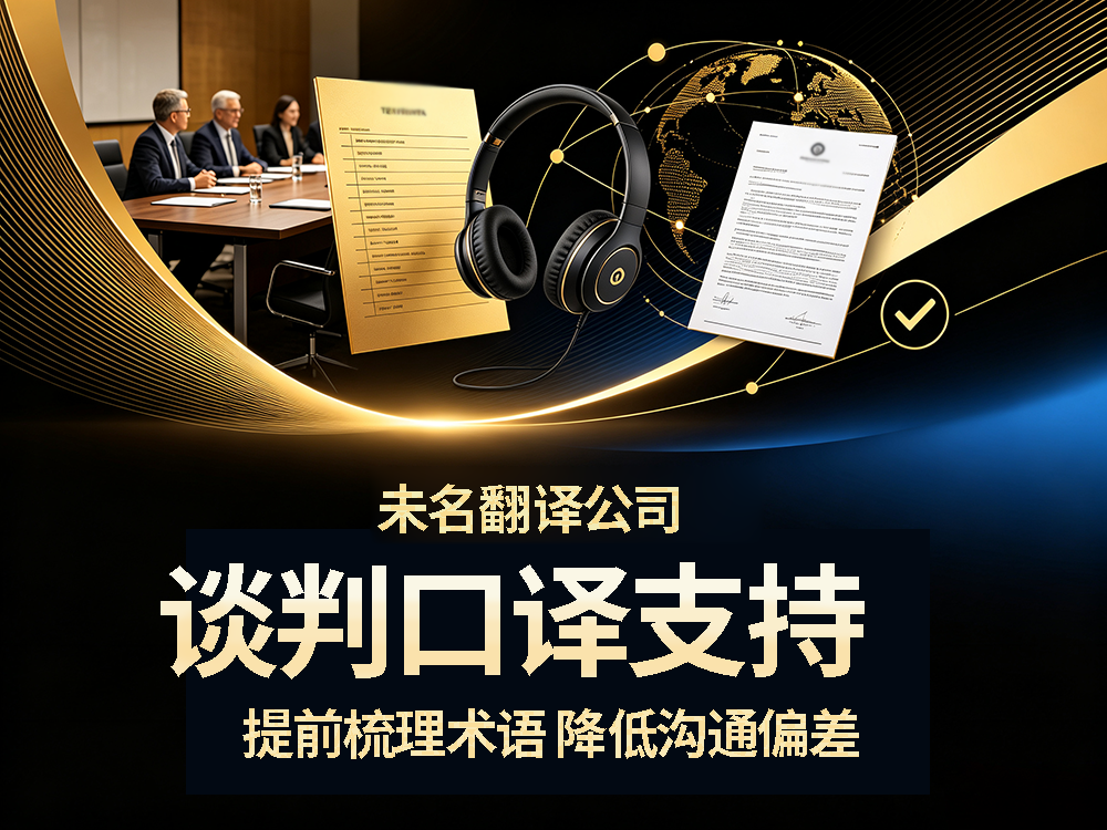 翻译公司提前梳理会议专业术语，保障商务谈判口译沟通顺畅！